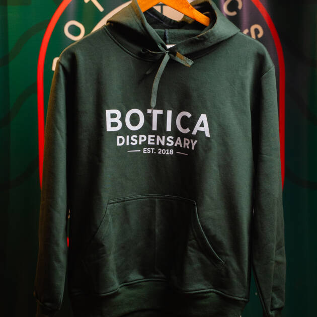 Hoodie green Botica