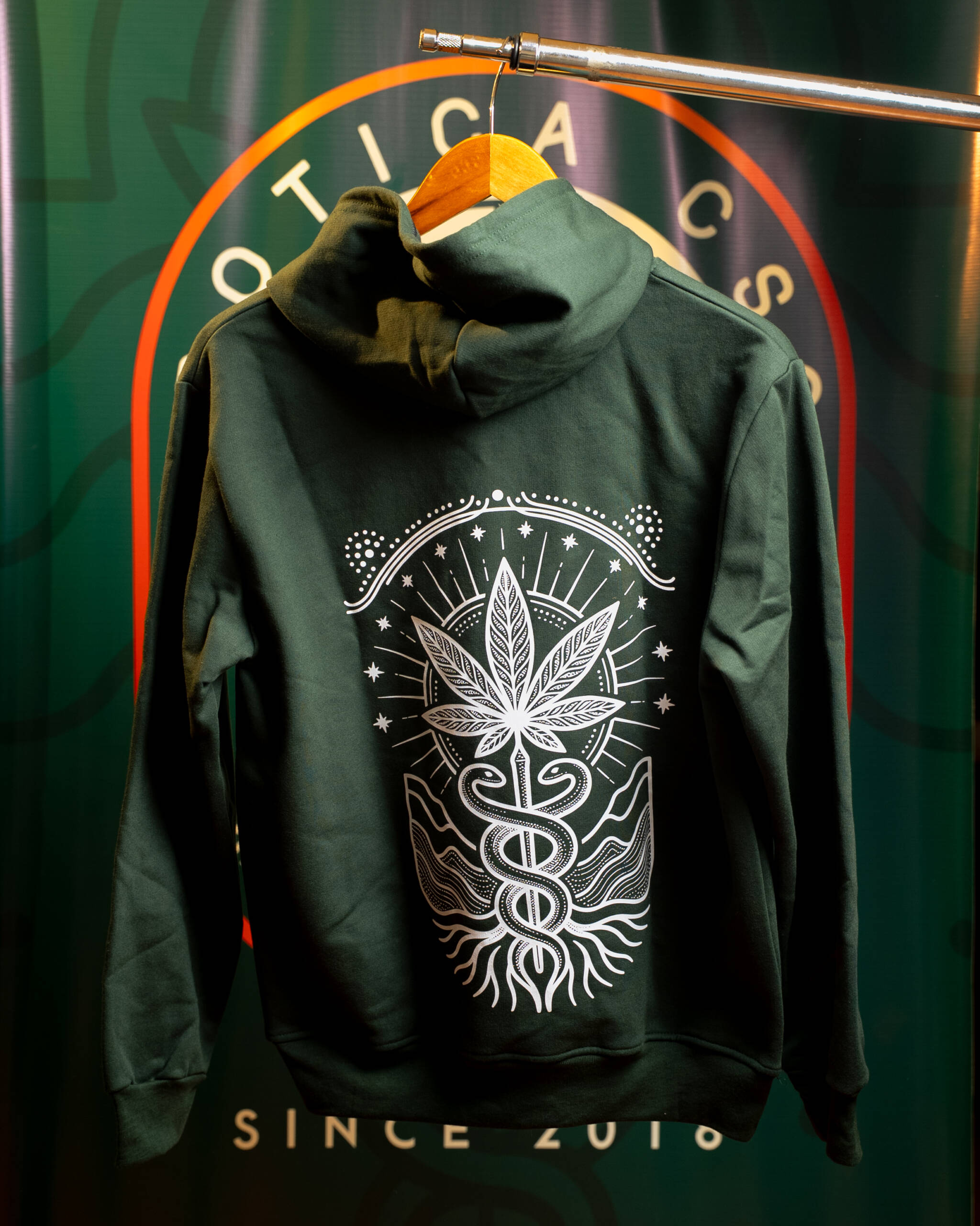 Hoodie green Botica - Imagen 2